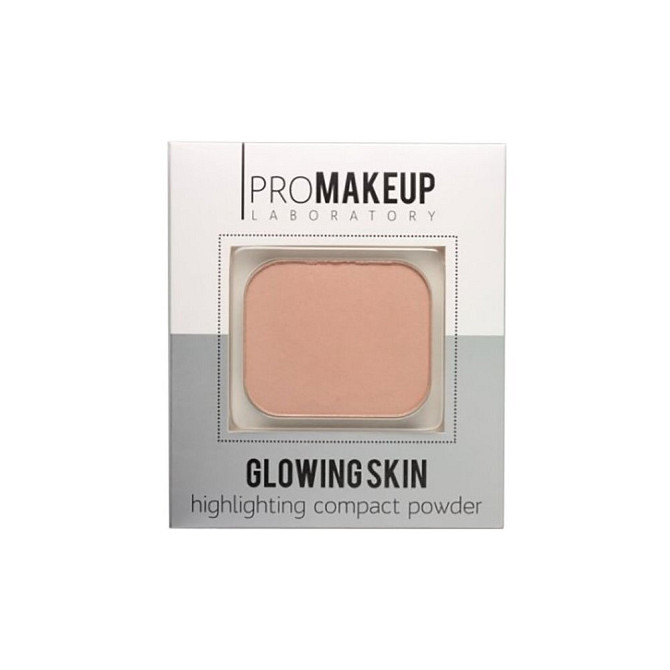 ProMAKEUP Laboratory Glowing skin компактный хайлайтер, 102  - изображение 1