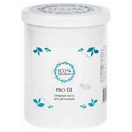 Ecosugaring Паста для шугаринга Pro 01 мягкая в банке 1500 г 