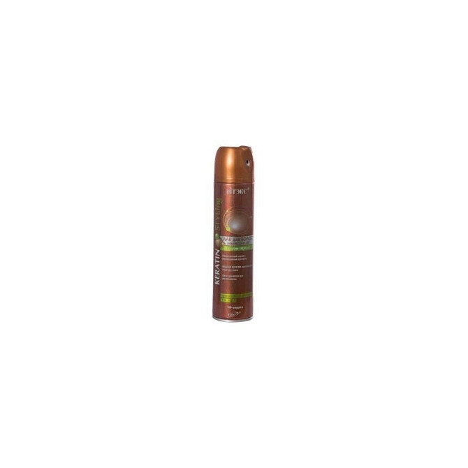 Витэкс Спрей-утюжок для выпрямления волос Keratin Pro Style, средняя фиксация, 225 г, 200 мл  - изображение 3