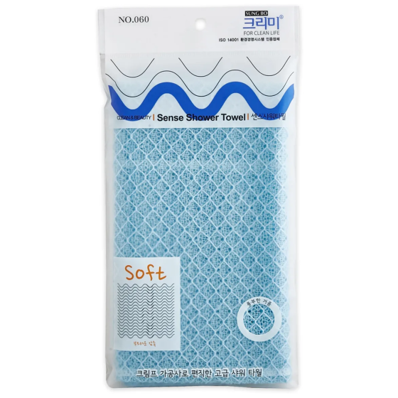 Мочалка для душа Sung Bo Cleamy Sense Shower Towel 