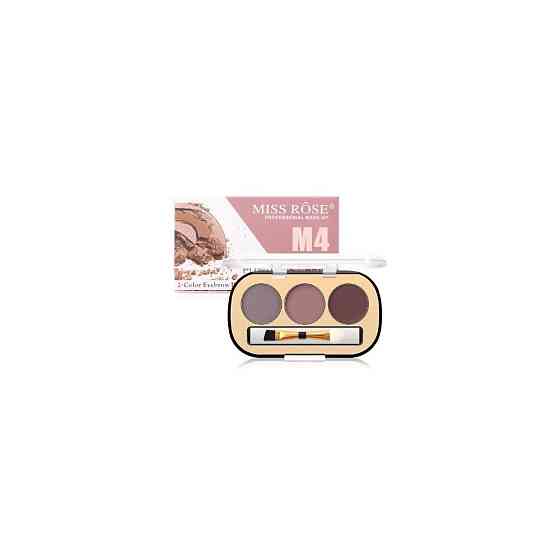 Miss Rose палетка для бровей Eyebrow Powder & Cream, 01 