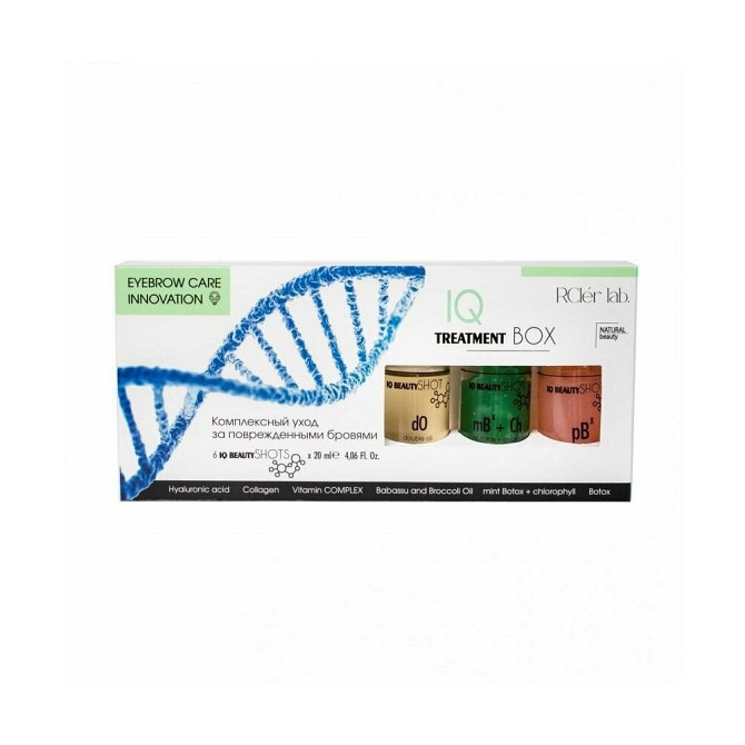 Комплексный уход за поврежденными бровями IQ Treatment RCler Lab (Royal Brow)  - изображение 1