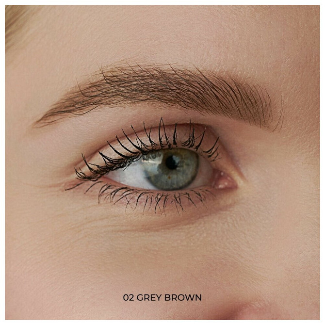Карандаш механический для бровей с треугольным грифелем Mechanical eyebrow penci LIC (04 Brown)  - изображение 3
