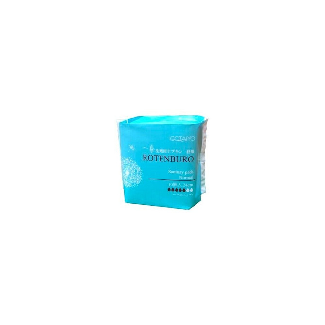 Gotaiyo Rotenburo Premium Sanitary Pads Normal Прокладки женские гигиенические анатомической формы т  - изображение 1