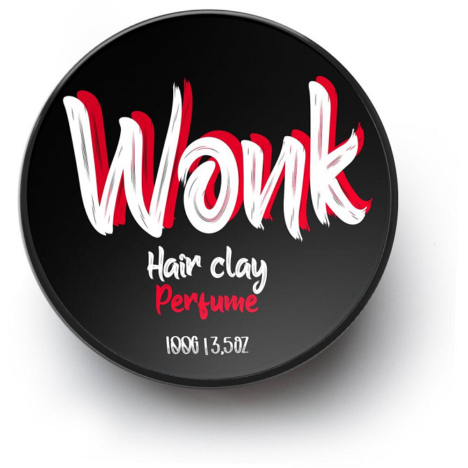 Глина для укладки волос WONK сильной фиксации с ароматом парфюма, 100 мл  - изображение 1