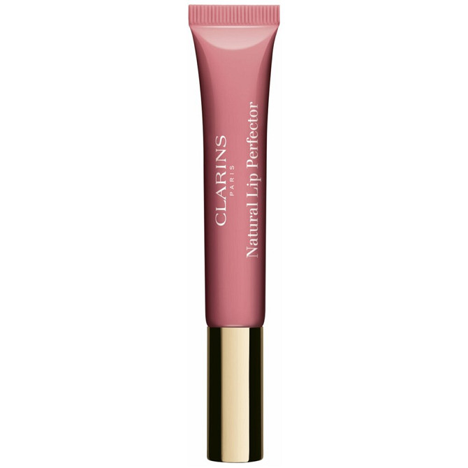 Clarins Блеск для губ Natural Lip Perfector shimmer, 07 toffee pink shimmer  - изображение 1