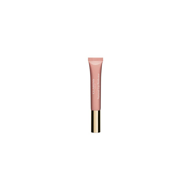 Clarins Блеск для губ Natural Lip Perfector shimmer, 07 toffee pink shimmer  - изображение 3