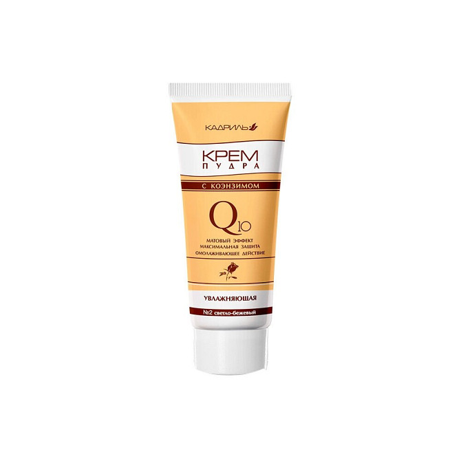 Galant Cosmetic Крем-пудра Кадриль Q10 №2 светло-бежевый  - изображение 3