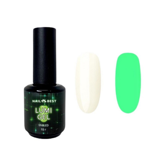 Арт-гель "LUMI" Nail Best, 15 g/Флуоресцентный  - изображение 1