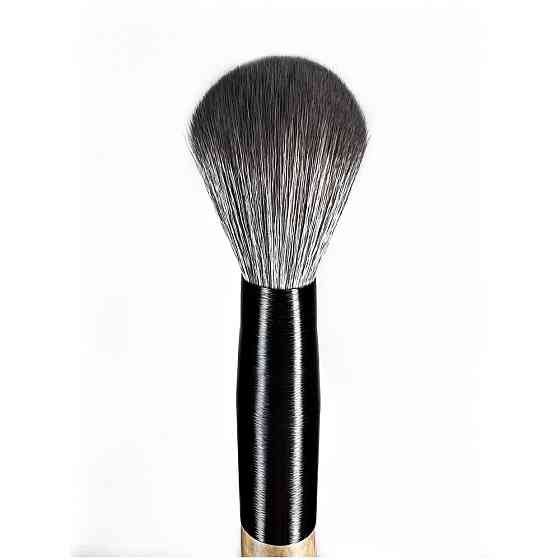 Кисть Brayko brush Bohemia №3 для пудры, румян, скульптора, бронзера, плоской пушистой формы 