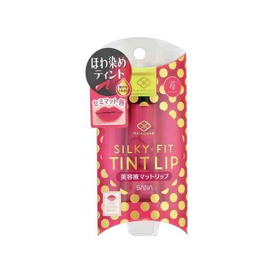 SANA Тинт для губ Liquid Matte Lip, 04 винный 