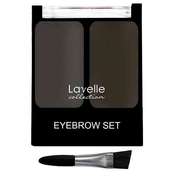 Тени для бровей Lavelle Тени для бровей набор двухцветный Eyebrow Set 