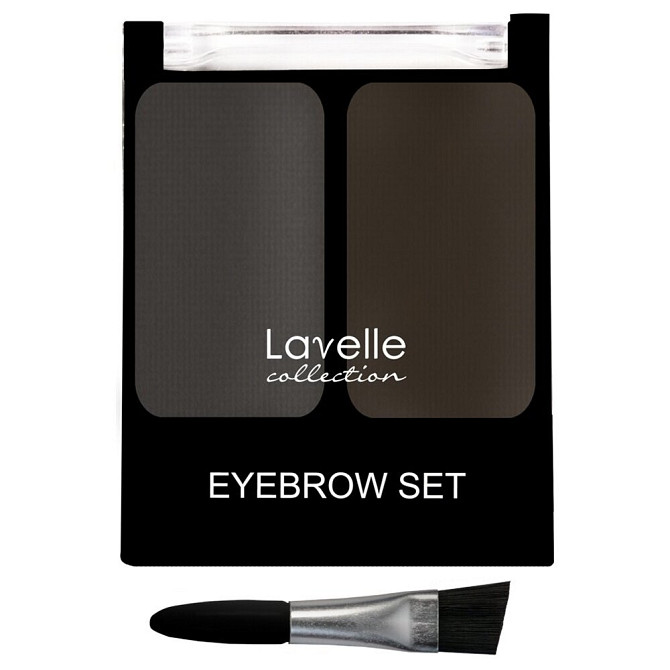 Тени для бровей Lavelle Тени для бровей набор двухцветный Eyebrow Set  - изображение 1