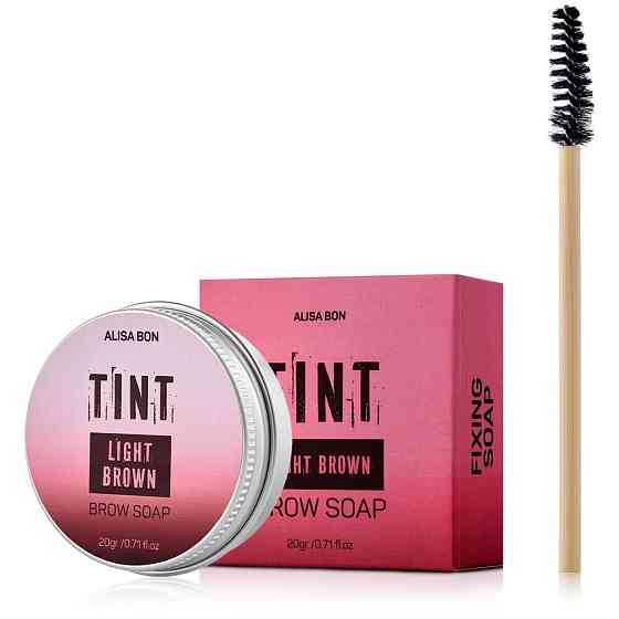 Alisa Bon TINT Brow soap, оттенок light brown 