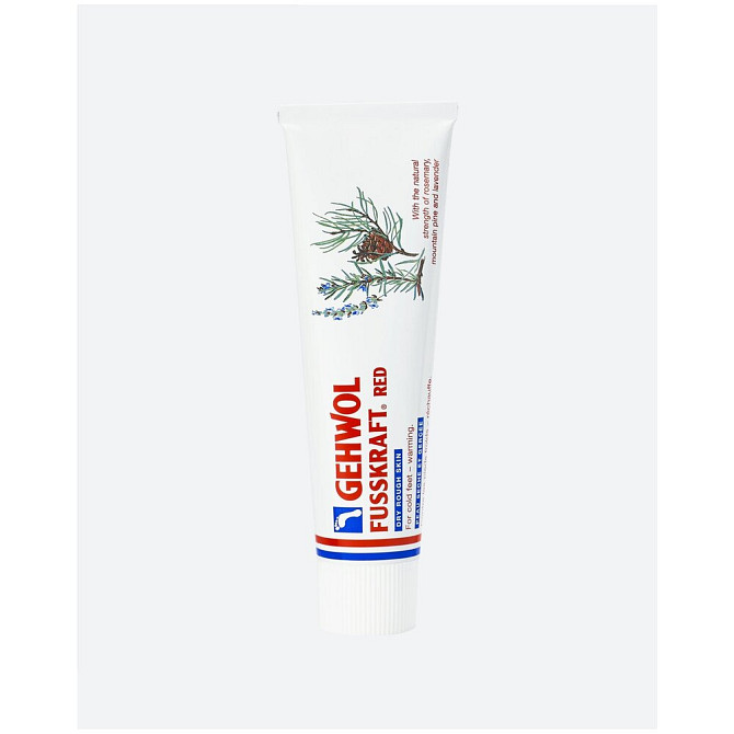 Gehwol Fusskraft Red Dry Rough Skin - Красный бальзам для сухой кожи ног 75 мл  - изображение 3