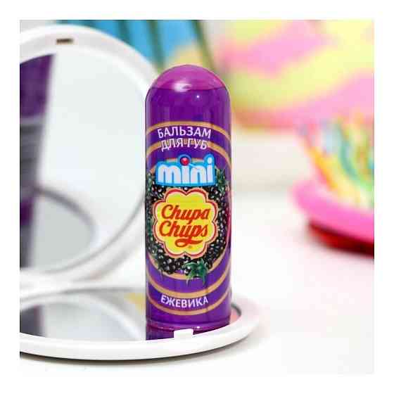 Бальзам для губ детский, Chupa Chups mini, ежевика, 3,8 г, 1 шт. 