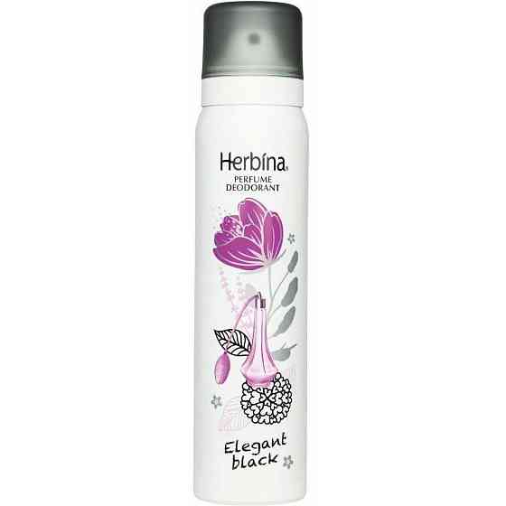Парфюмерный дезодорант Herbina Elegant black 100 мл (из Финляндии) 