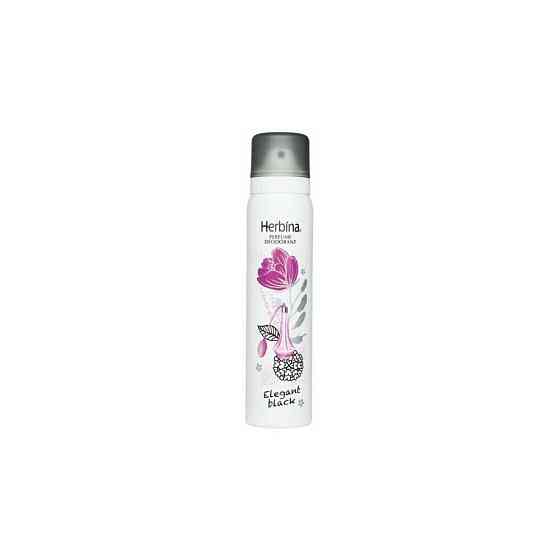 Парфюмерный дезодорант Herbina Elegant black 100 мл (из Финляндии) 