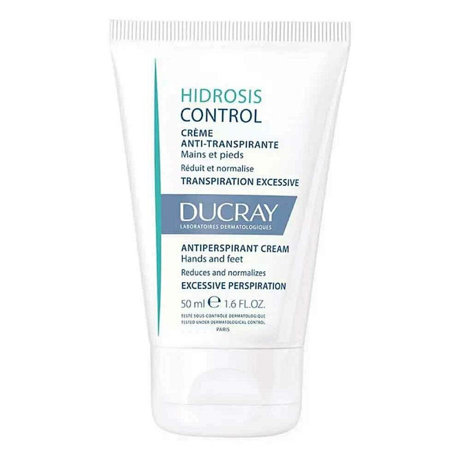 DUCRAY / HIDROSIS CONTROL / Дезодорант-крем для рук и ног, регулирующий избыточное потоотделение, 50  - изображение 1