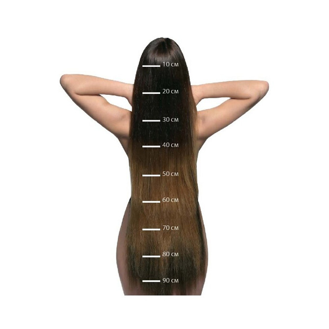 Hairshop пряди из натуральных волос на лентах J-Line 40 см, 8.0 светло-русый  - изображение 3