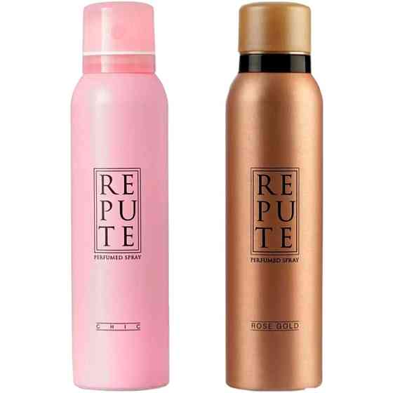 Repute Дезодорант спрей женский Women Rose Gold и Repute Women Chic, 150 мл * 2 шт. 