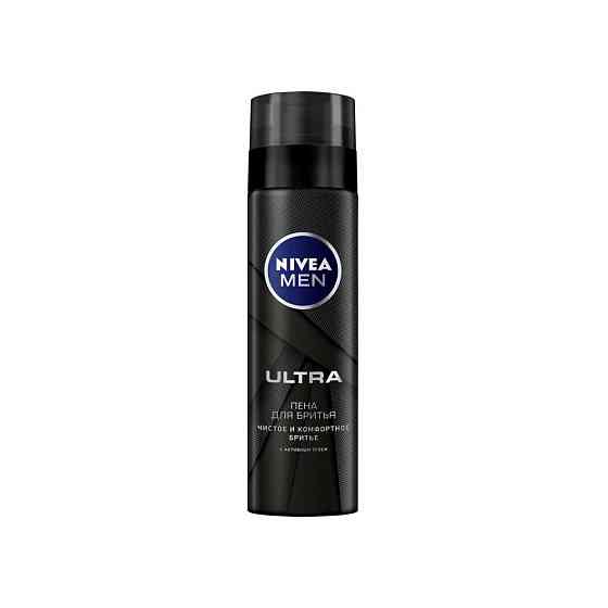 Пена для бритья Nivea Men Ultra, 200 мл 