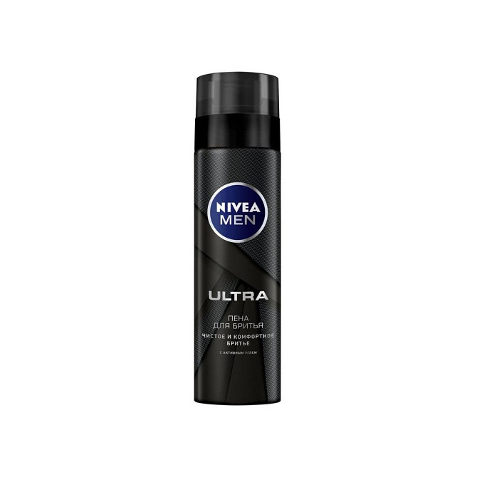 Пена для бритья Nivea Men Ultra, 200 мл  - изображение 1