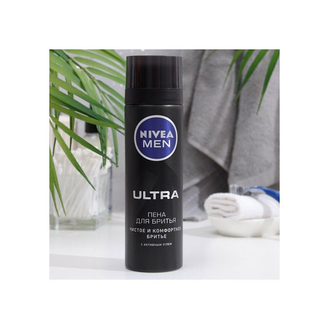 Пена для бритья Nivea Men Ultra, 200 мл  - изображение 3