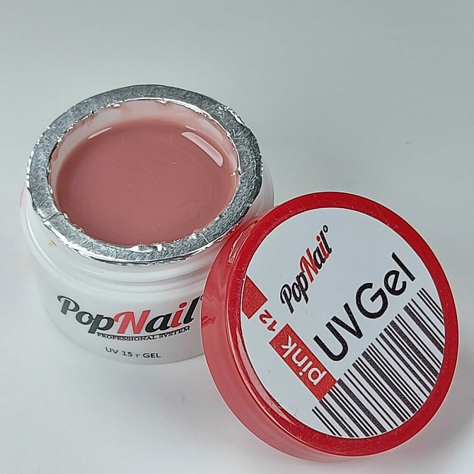 Гель для наращивания ногтей G&S PopNail Pink-12 15 г.  - изображение 1