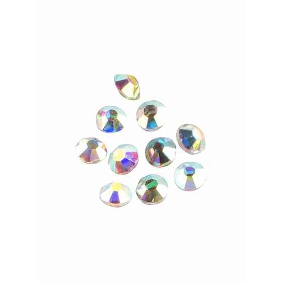 Стразы голографические Swarovski, SS4, 1440шт, IRISK, Д007-03-04 