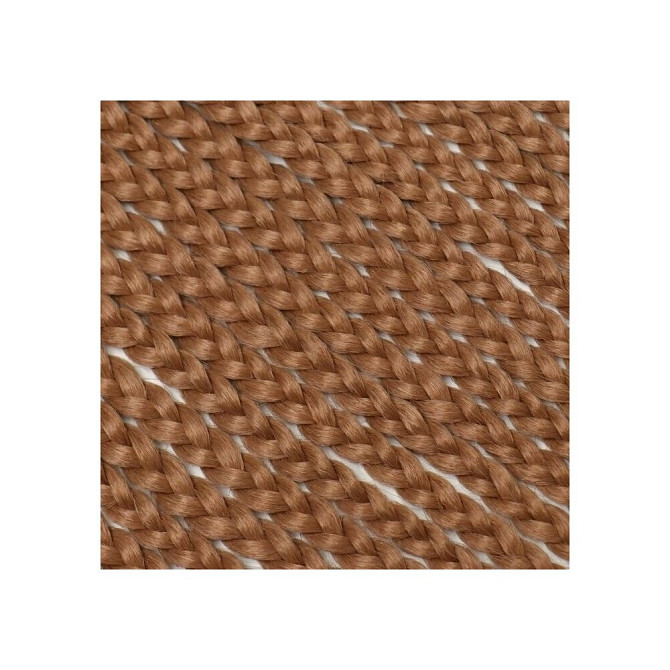 SIM-BRAIDS Афрокосы, 60 см, 18 прядей (CE), цвет светло-русый( 24)  - изображение 2