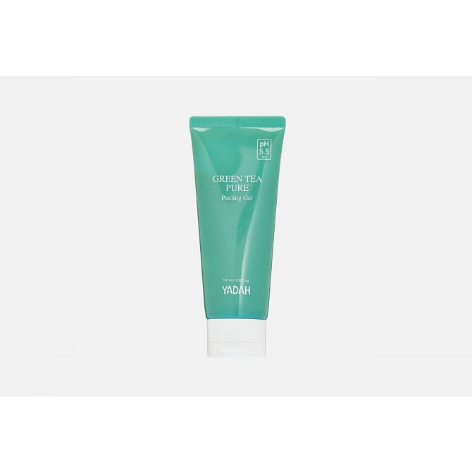 Гель-скраб с зеленым чаем для лица YADAH "GREEN TEA PURE Peeling Gel"  - изображение 2