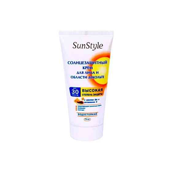 Лучшие традиции крем Sun style для лица и области декольте SPF 30, 75 мл 