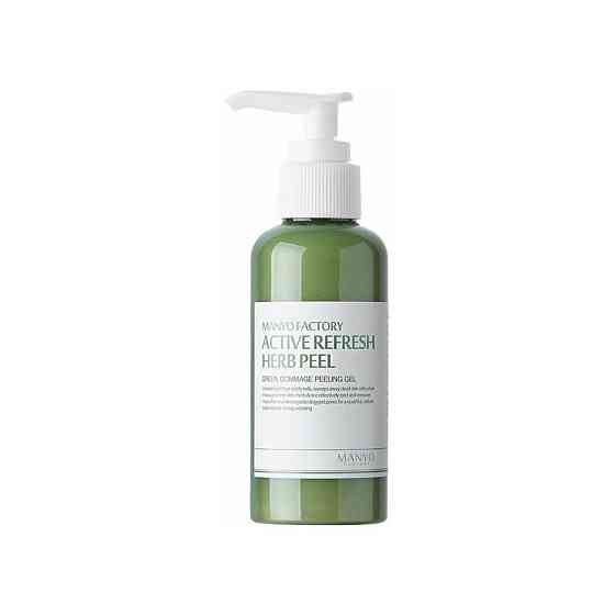 Manyo Factory пилинг для лица Active refresh herb peel травяной, 120 мл 