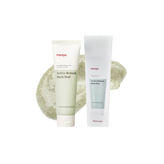 Manyo Factory пилинг для лица Active refresh herb peel травяной, 120 мл 
