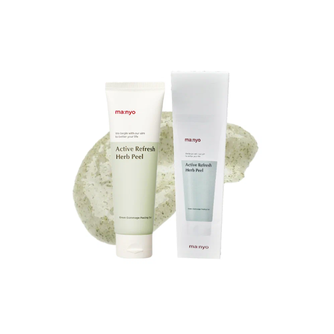 Manyo Factory пилинг для лица Active refresh herb peel травяной, 120 мл  - изображение 2