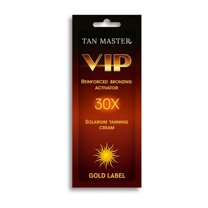 Крем для загара в солярии Tan Master "VIP", 15 мл  - изображение 1