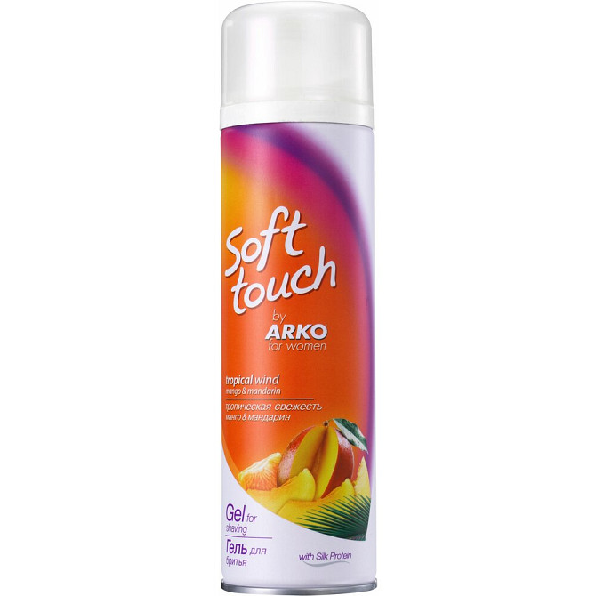 ARKO Гель для бритья Arko Women Soft Touch Tropic Winds "Тропическая свежесть", 200 мл  - изображение 2