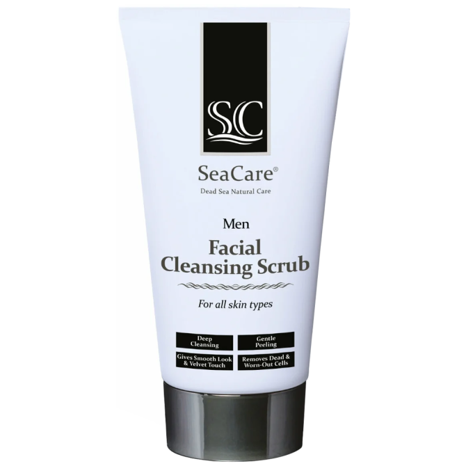 SeaCare мужской очищающий скраб для лица Facial Cleansing Scrub, 150 мл  - изображение 1