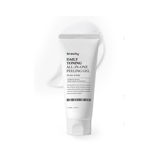 Matrigen Bravity Daily Toning All In One Peeling Gel Ежедневный Всё в одном Пилинг гель для кожи лиц  - изображение 1