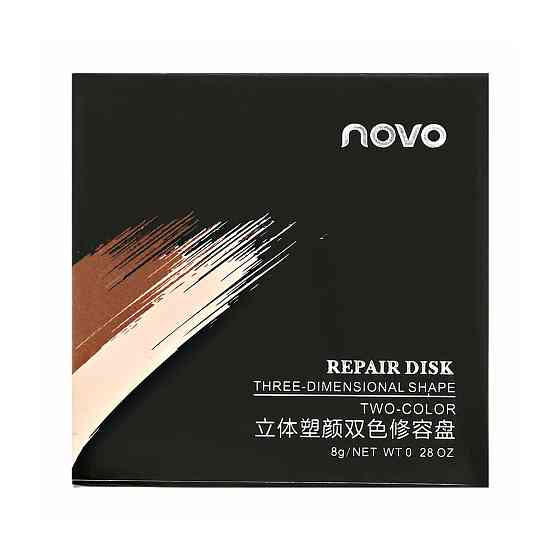 Палетка для скульптурирования NOVO TWO COLOR REPAIR тон 01 