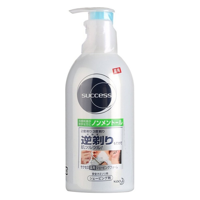 КAO "Success" Пена для бритья с экстрактом морских водорослей 250г  - изображение 1