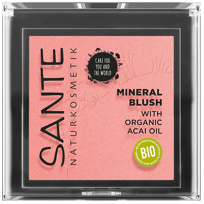 Sante Naturkosmetik Румяна Mineral, 01 mellow peach  - изображение 1