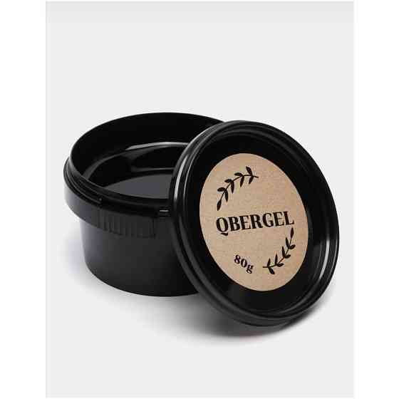 QBERGEL Конструирующий гель для ногтей, 80г MOKKO 