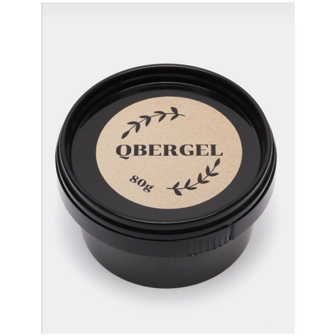 QBERGEL Конструирующий гель для ногтей, 80г MOKKO  - изображение 2