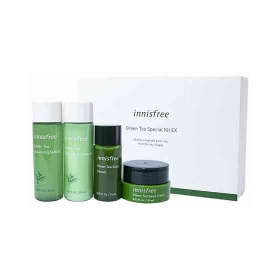 Косметический набор миниатюр Innisfree Green tea 