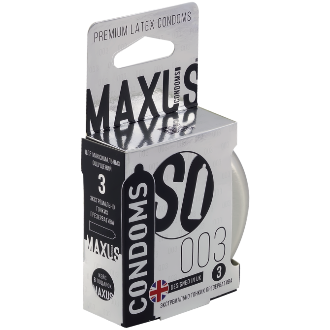 Презервативы Maxus 003 Экстремально тонкие, 15 шт.  - изображение 1