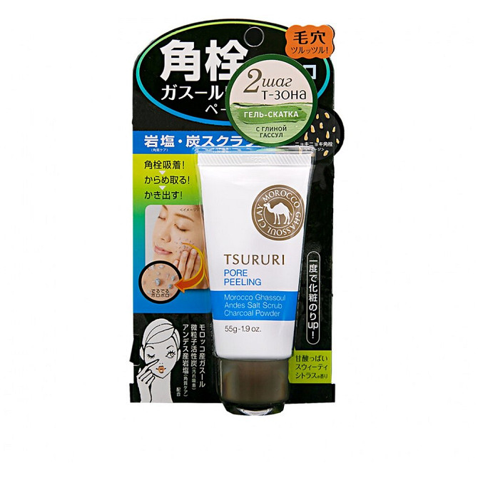 BCL пилинг для лица Tsururi pore peeling, 5 мл, 55 г  - изображение 1