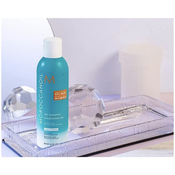 Moroccanoil сухой шампунь Light Tones, 205 мл  - изображение 3