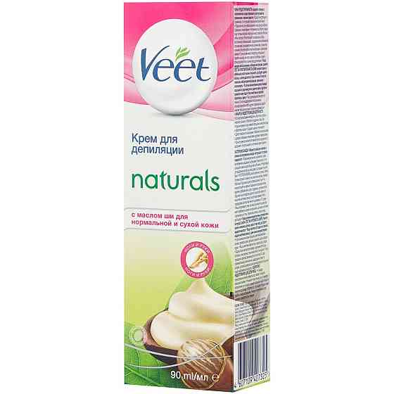 Veet Крем для депиляции Naturals с маслом ши 90 мл 